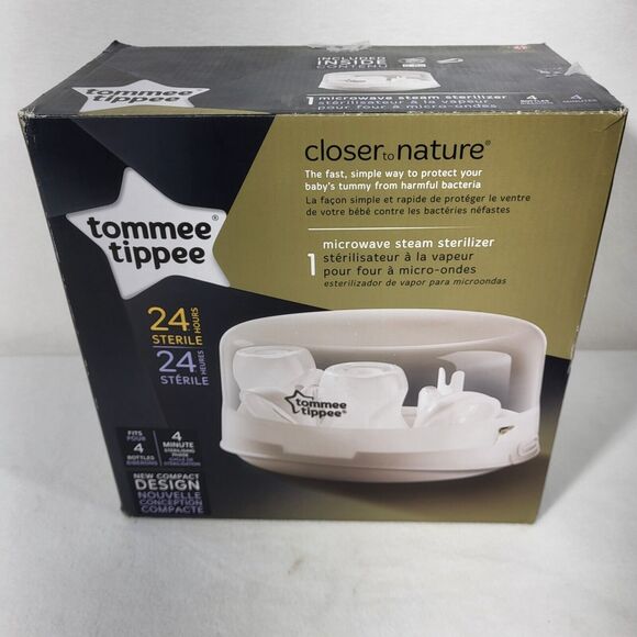 Tommee Tippee Microwave Baby Bottle Steam Sterilizer - Picture 1 of 10